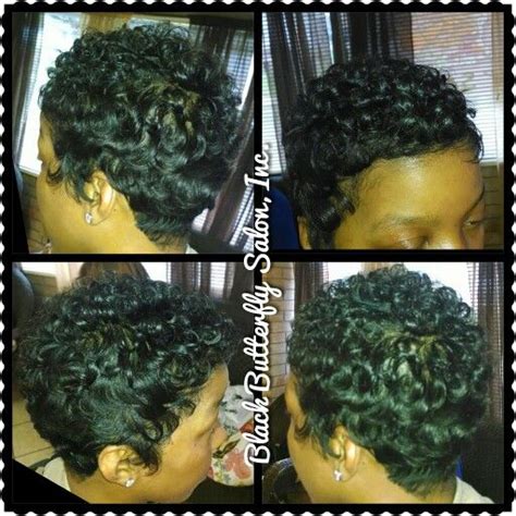 The key to a cute shag for fine curls is to have a carefree, natural fullness and bounce. Baby Soft wax curls Styled using our Butterfly Hair & Body ...