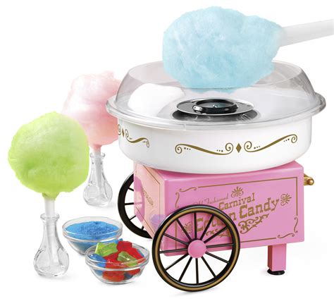 Commercial Cotton Candy Machine Maker Free Kids Party Carnival Home