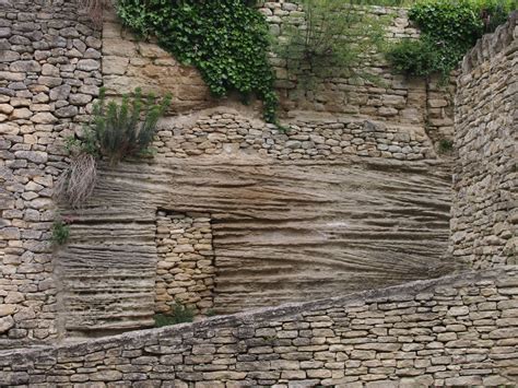 Beautiful Stone Wall Gordes France Dry Stone Wall Stone Wall