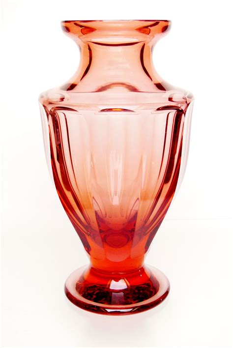 Vase Ludwig Moser Karlsbad Glass Art Art Deco Glass Vintage Glassware