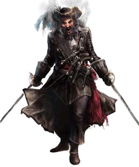 Blackbeard Concept From Assassin S Creed Iv Black Flag Heroic Fantasy