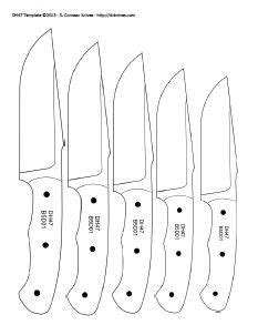 Are you looking for free knife templates? Pin by RandyHeinitz on how to | Knife patterns, Knife ...