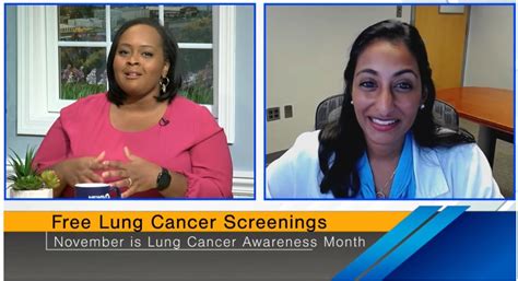 Lung Cancer Awareness Month With Dr Kavitha Prezzano Radiation
