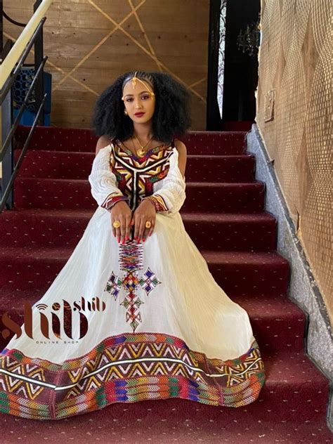 Habesha Kemis 2021 Collection Ethiopian Traditional Dress Ethiopian Wedding Dress Habesha Kemis