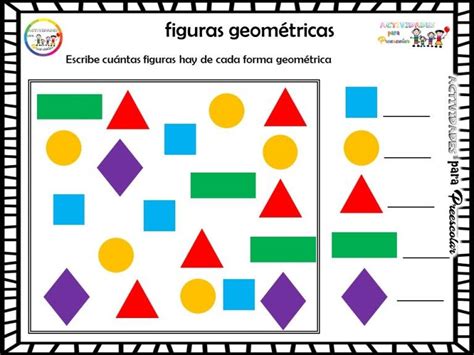 Fichas Para Trabajar Las Figuras Geométricas Imagenes Educativas