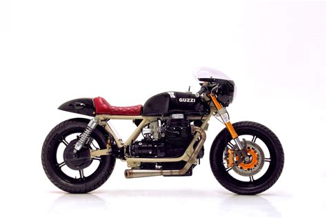 I really should just buy one or something. Moto Guzzi 850 Cafe Racer by HCG - BikeBound