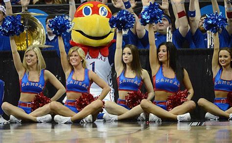 Ebl Kansas Jayhawks Cheerleaders Punished For Alleged Hazing