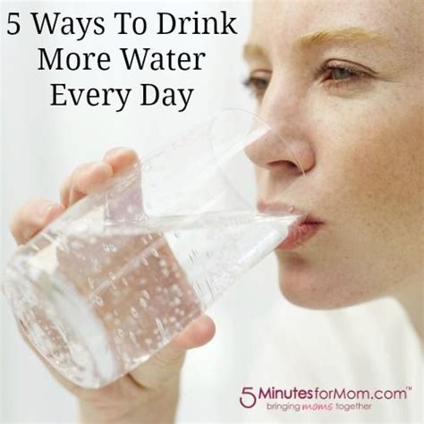 5 Ways To Drink More Water Every Day Body Detoxification Drink More