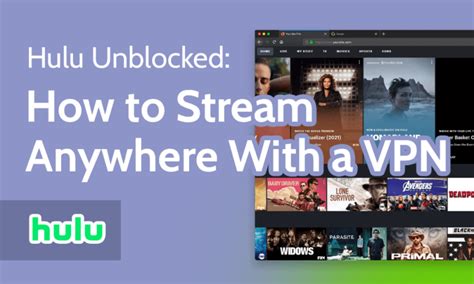Hulu Unblocked In 2024 How To Stream Anywhere With A Vpn