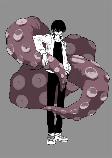 Yoshida Hirofumi And Octopus Devil Chainsaw Man Drawn By Ymyoshiya