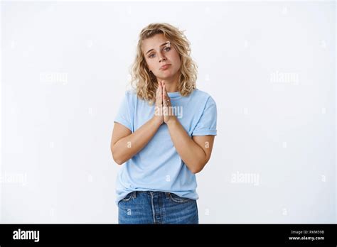 Young Woman Pursing Lips Hi Res Stock Photography And Images Alamy