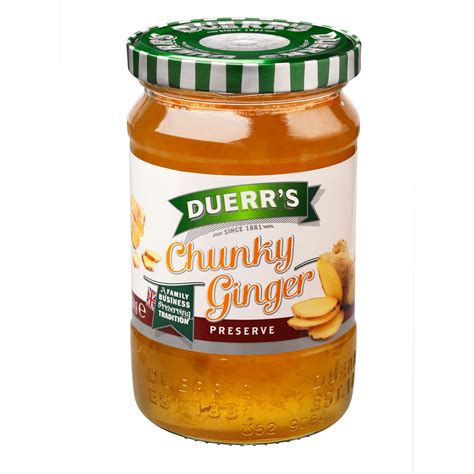 Chunky Ginger Preserve Duerrsduerrs