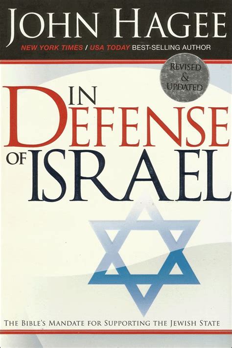 In Defense Of Israel Clc Philippines John Hagee Books John Hagee