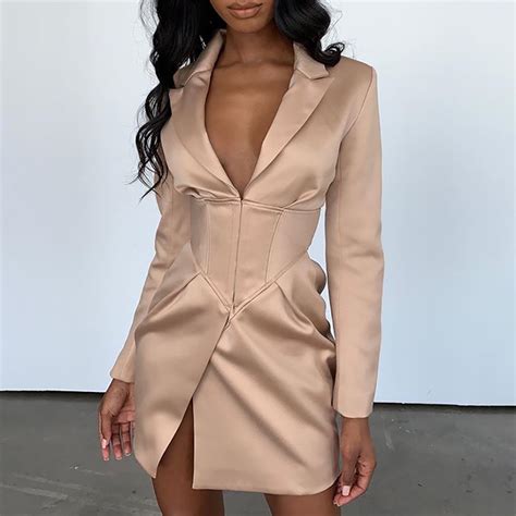 solid color v neck long sleeve dress · clothing · online store powered by storenvy