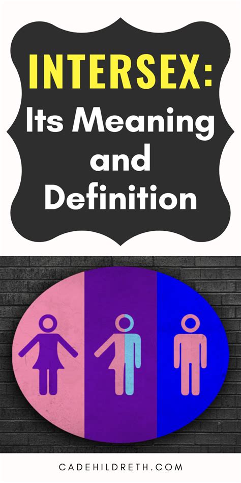 Intersex Its Meaning And Definition Meant To Be School Motivation How To Know