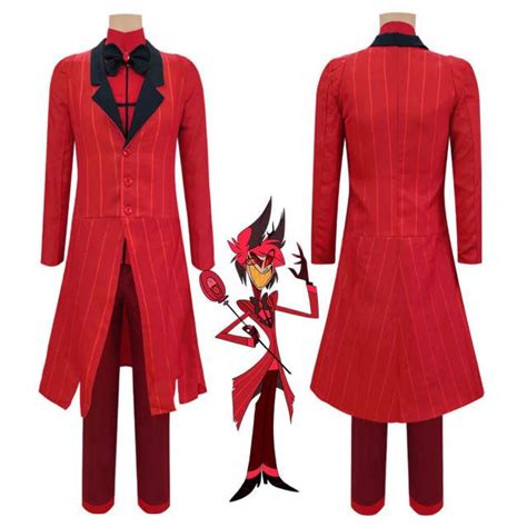 Anime Hazbin Hotel Alastor The Radio Demon Cosplay Costume Male XXL
