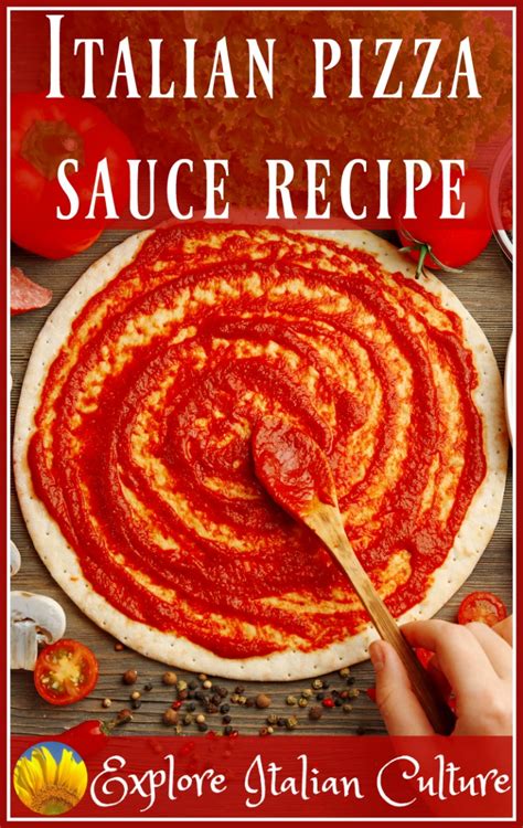 An Authentic Italian Pizza Sauce Recipe