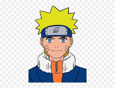 Anime Clipart Naruto Face Draw Naruto Hd Png Download 678x600