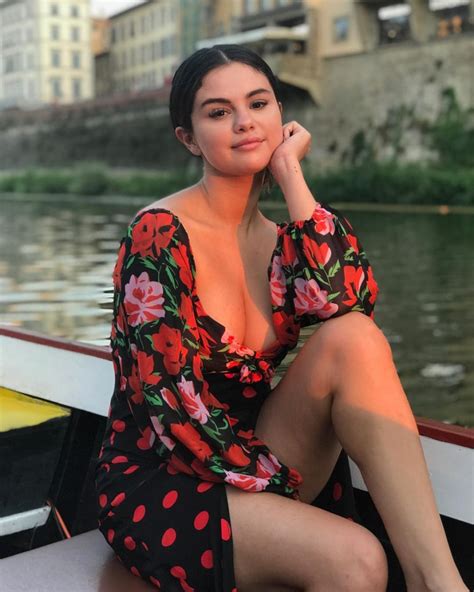 Selena Gomez At A Boat In Italy Instagram Photo 07262019 Hawtcelebs