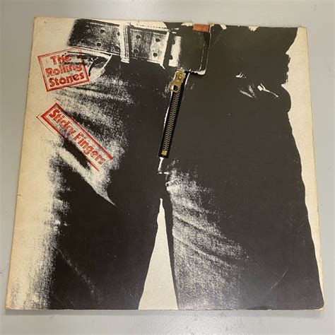 Rolling Stones Sticky Fingers Large Zipper Cover By Catawiki
