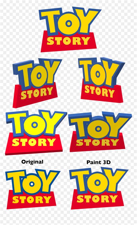 I Recreated The Toy Story Logo In Paint 3d Toy Story 3 Hd Png