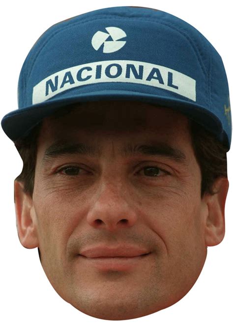 Ayrton Senna Cap Official Nacional Formula F1 Adult Size Blue Hat Race Replica