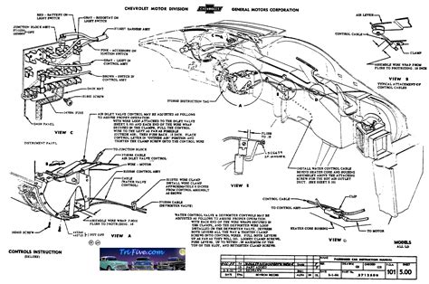 1955 Chevy Truck Dash Diagram