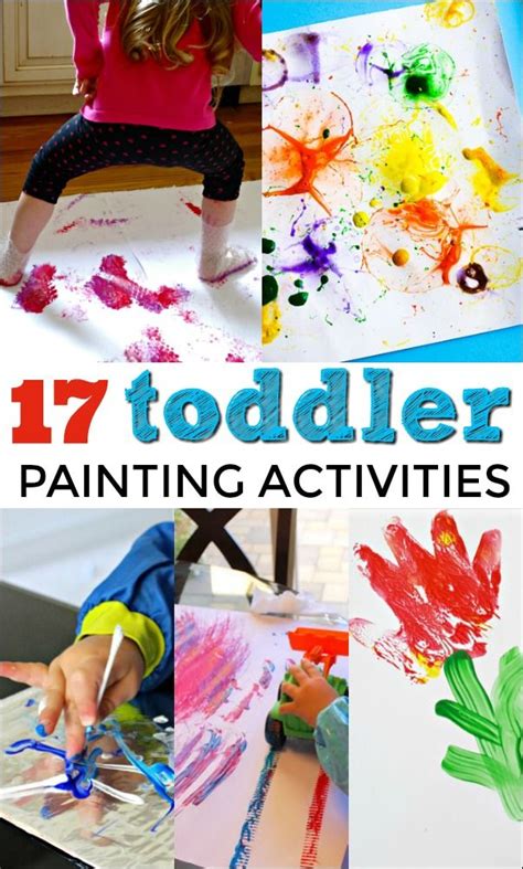 Painting Activities For Toddlers Toddler Painting Activities Art