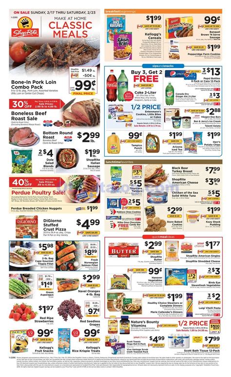 30% off (2 days ago) food city digital coupons october 2020. Shoprite Weekly Ad Can Can Sale February 17 - 23, 2019 ...