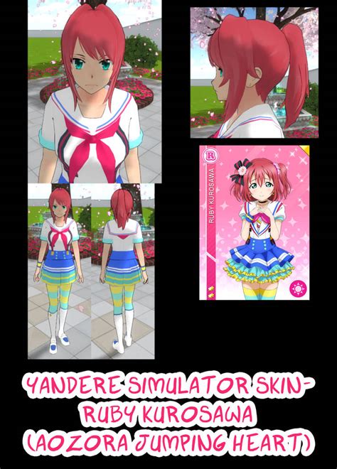 Yandere Simulator Ruby Kurosawa Skin By Imaginaryalchemist On Deviantart