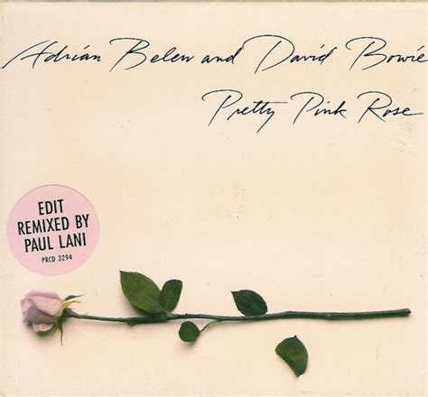 Adrian Belew And David Bowie Pretty Pink Rose 1990 Digipack Cd Discogs