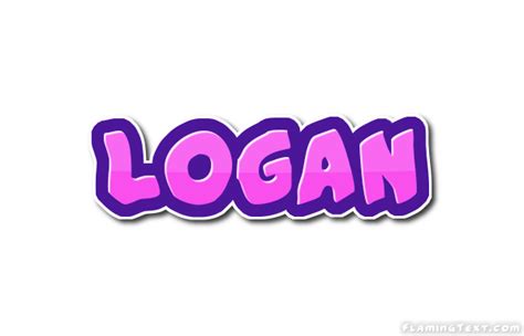 Logan Logo Herramienta De Dise O De Nombres Gratis De Flaming Text