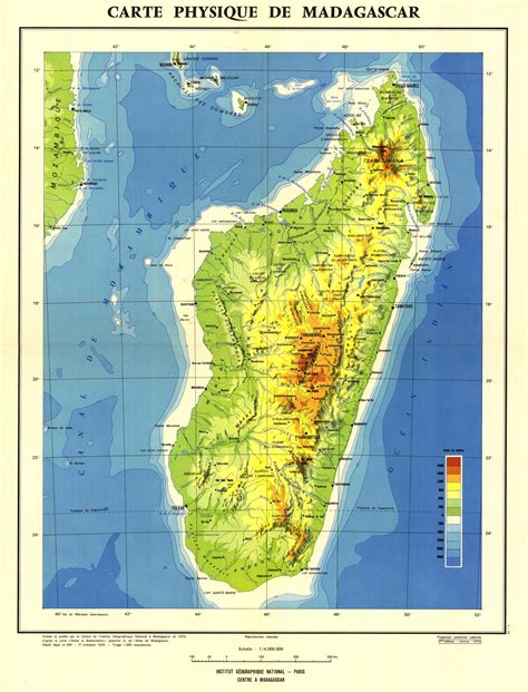 Cartographie De Madagascar