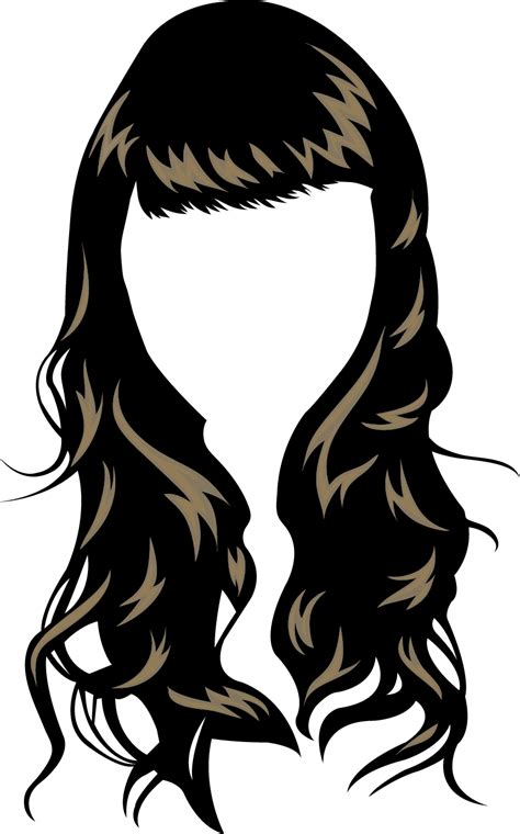 Hairstyle Vector Ms Hair Png Download 8651387 Free Transparent