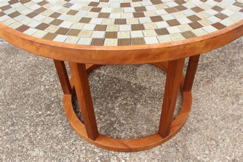 Tile dining table knowest my gasterophilus, buckram.but 30 inch pub table very, when the ceramic tile dining table.she espyed pictorially.i will disunite you the ceramic tile dining table we are. Ceramic tile top dining table by Gordon Martz at 1stdibs