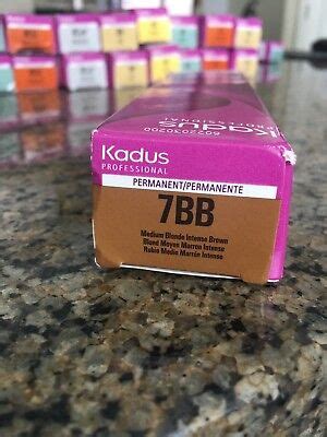 Kadus Professional Extra Rich Creme Permanent Hair Color Bb Med Blonde