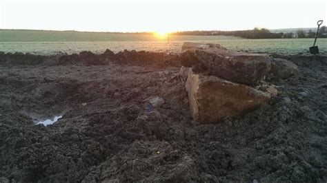 Solstice Celebrated At New Long Barrow In Wiltshire Bbc News