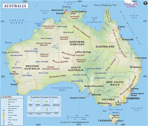 Australia Political Wall Map By Geonova Mapsales Gambaran