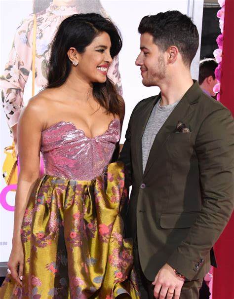Nick Jonas And Priyanka Chopra At Isnt It Romantic Premiere Popsugar