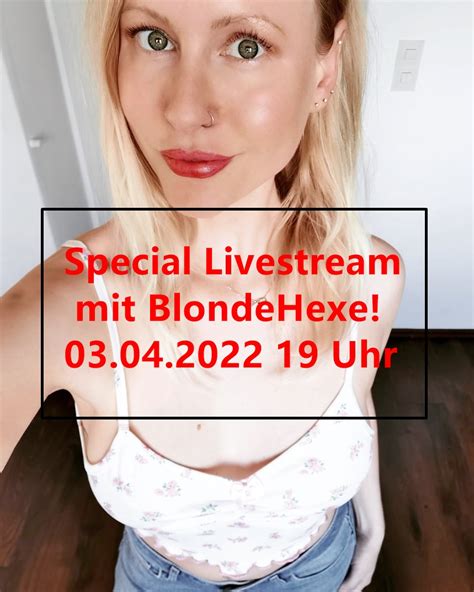 tw pornstars blondehexe twitter ihr habt gewählt ich habe zugehört meine erste special