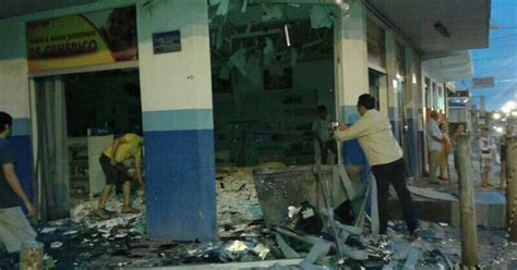 g1 ladrões explodem caixa eletrônico e destroem farmácia em araguaína notícias em tocantins