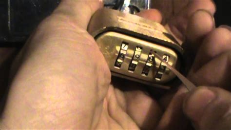Maybe you would like to learn more about one of these? Storm Lock Picking Tutorial 006 - Lock Pick 1E Hook Bypass Vs Master 175 Combination Padlock ...