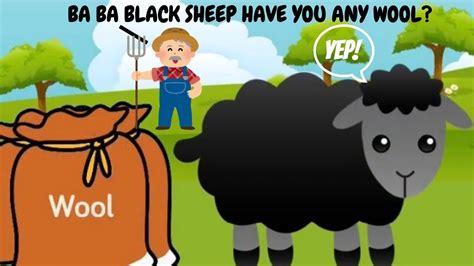 Baa Baa Black Sheep Have You Any Wool Song With Lyrics Youtube