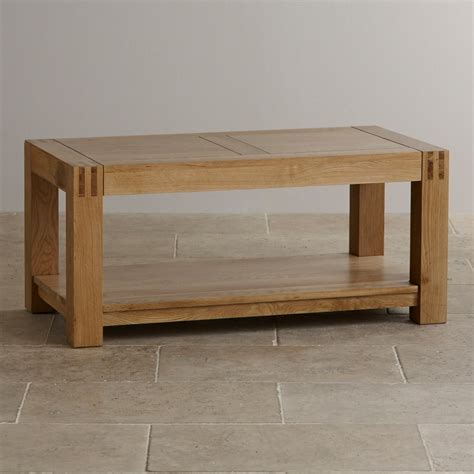 When you purchase piece of solid oak furniture, whether it's a dining table or a mule. Alto Natural Solid Oak Coffee Table | Living Room Furniture