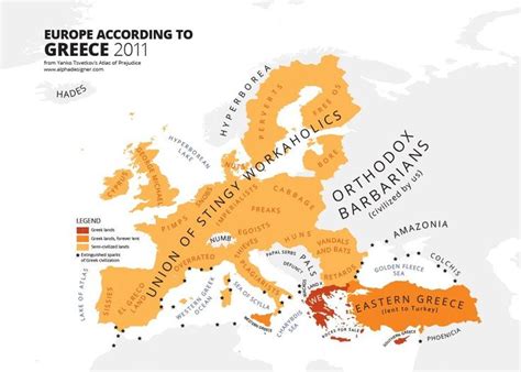 13 hilarious maps that satirise european national stereotypes funny maps map europe map