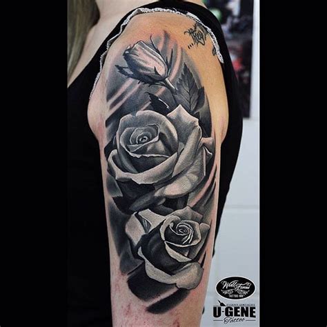 Dark Black And Grey Rose Tattoo 42 Totally Awesome Black Rose Tattoo
