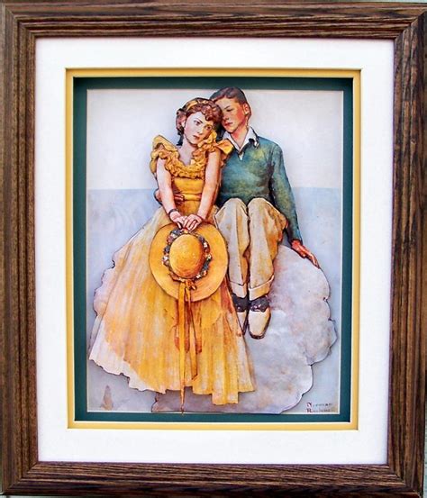 Norman Rockwell First Love Print Size 8x10 61329