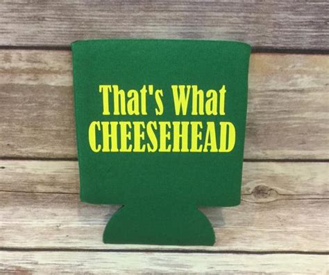 Thats What Cheesehead Funny Football Green And Gold Etsy