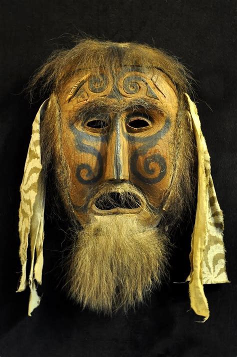 A Khambaba Shamanistic Ritual Mask Of The Udege Tribe The Udege People