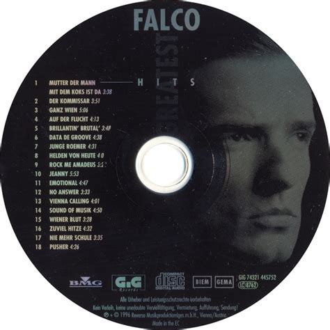 falco greatest hits cd compilation vinylheaven your source for great music